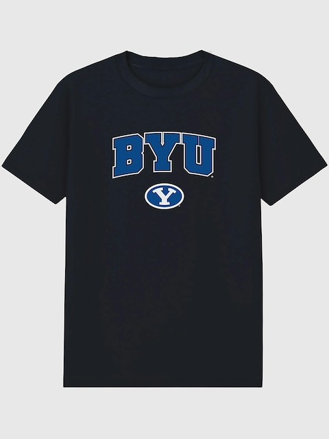 Brigham Young University Arch Logo Graphic T-Shirt for Men