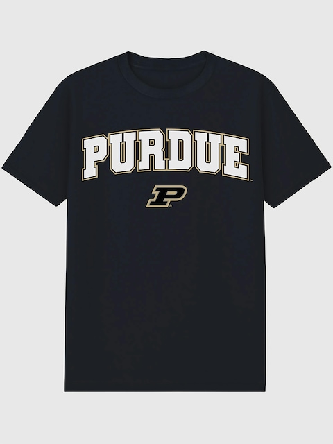 Purdue University Arch Logo Graphic T-Shirt for Men