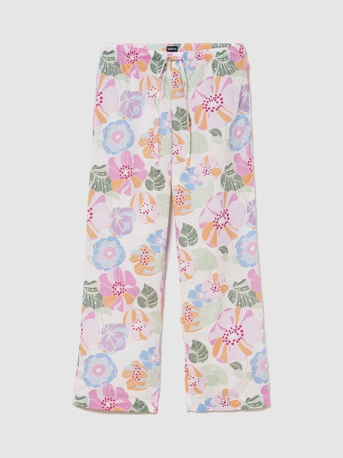 ポプリン パジャマパンツ