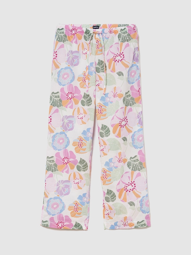 ポプリン パジャマパンツ-0