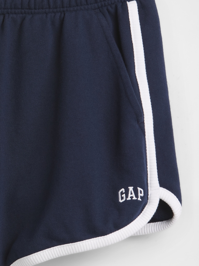 フレンチテリー GAPロゴ ドルフィン ショートパンツ-4