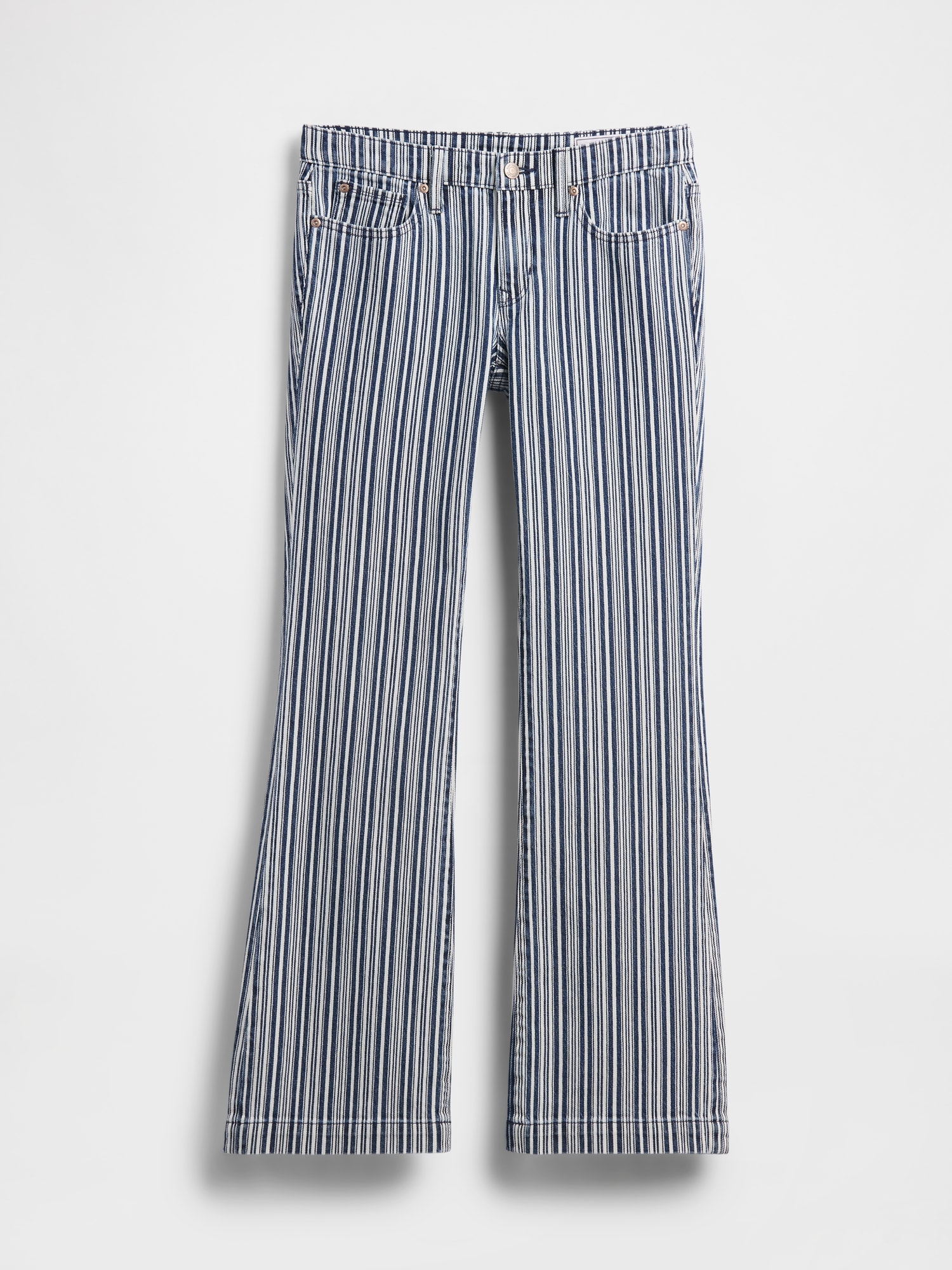 Low Rise Long & Lean Stripe Jeans