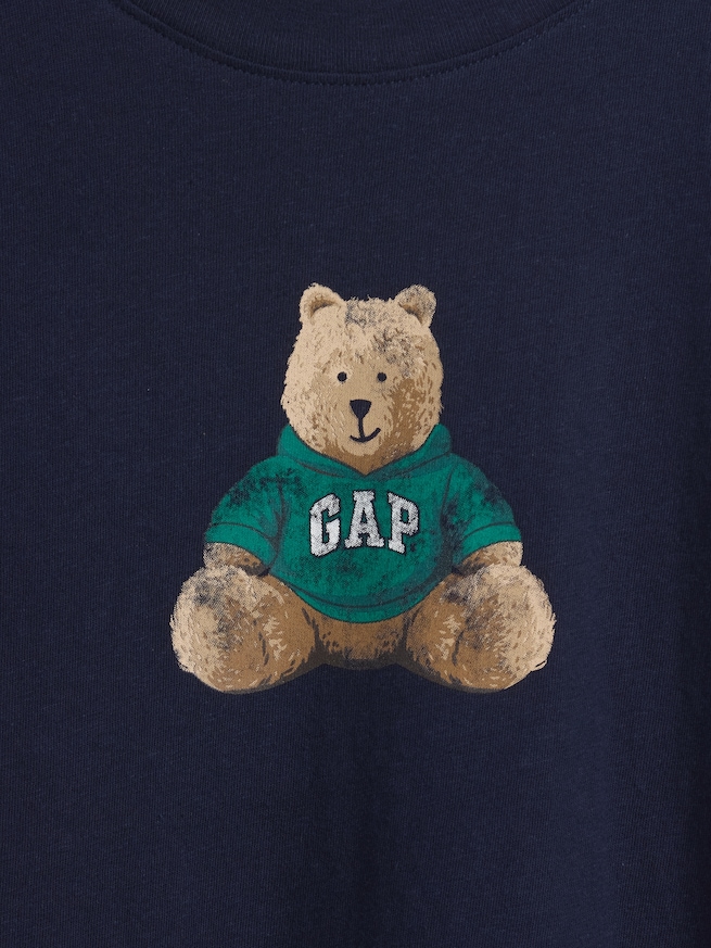 オーバーサイズ ブラナンベア GAPロゴTシャツ-3