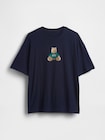 オーバーサイズ ブラナンベア GAPロゴTシャツ-4