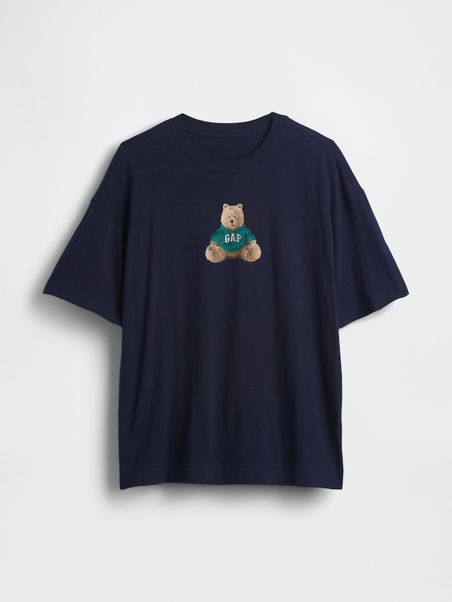 オーバーサイズ ブラナンベア GAPロゴTシャツ-4
