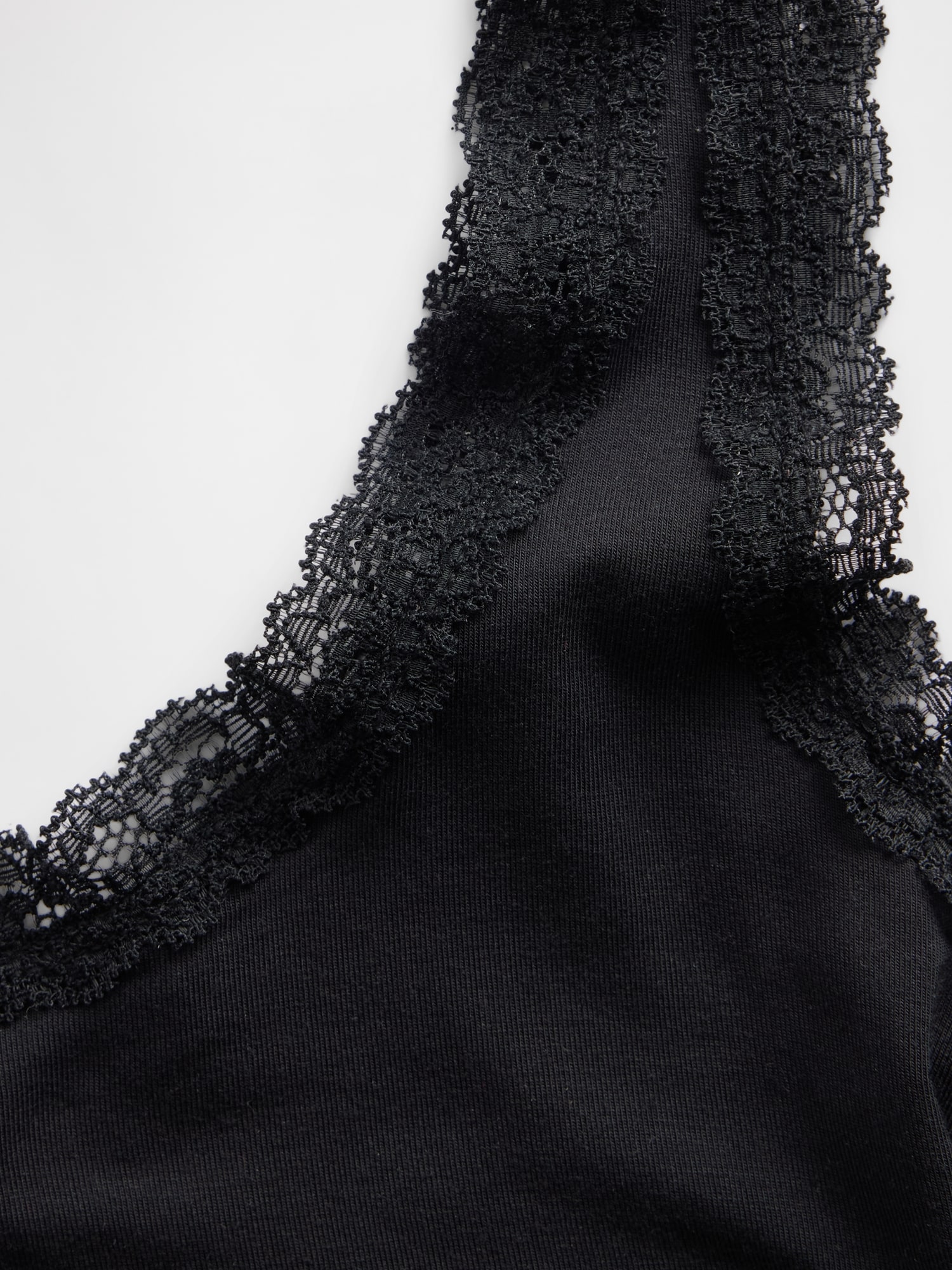 Softest Modal Lace-Trim PJ Tank Top