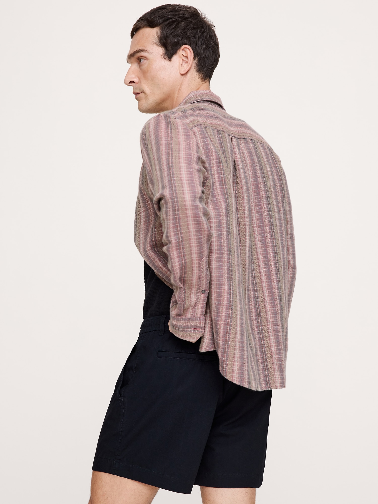 5" Lightweight Cotton Pull-On Short