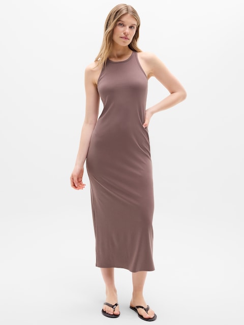 Signature Rib Maxi Dress