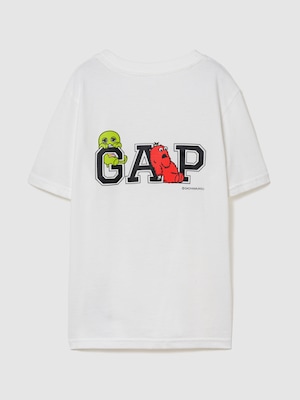 ガチャピン・ムック ポケットTシャツ(キッズ)