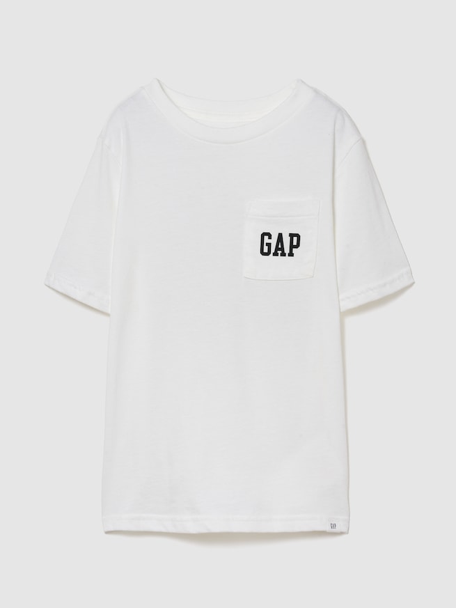 ガチャピン・ムック ポケットTシャツ(キッズ)-1