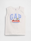 babyGap ピーナッツ GAPロゴ タンクトップ-0