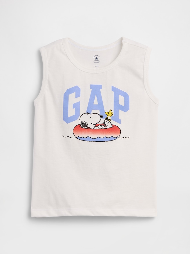 babyGap ピーナッツ GAPロゴ タンクトップ-0