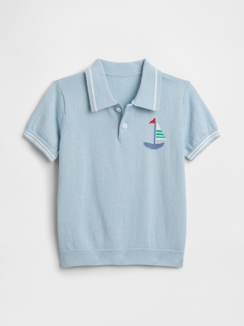 babyGap ニットポロシャツ