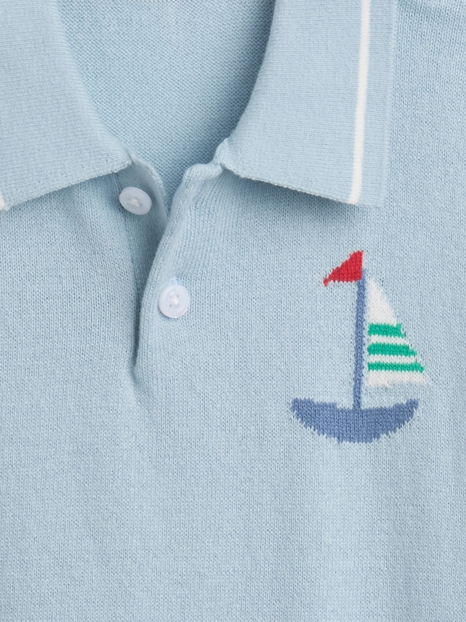 babyGap ニットポロシャツ-2