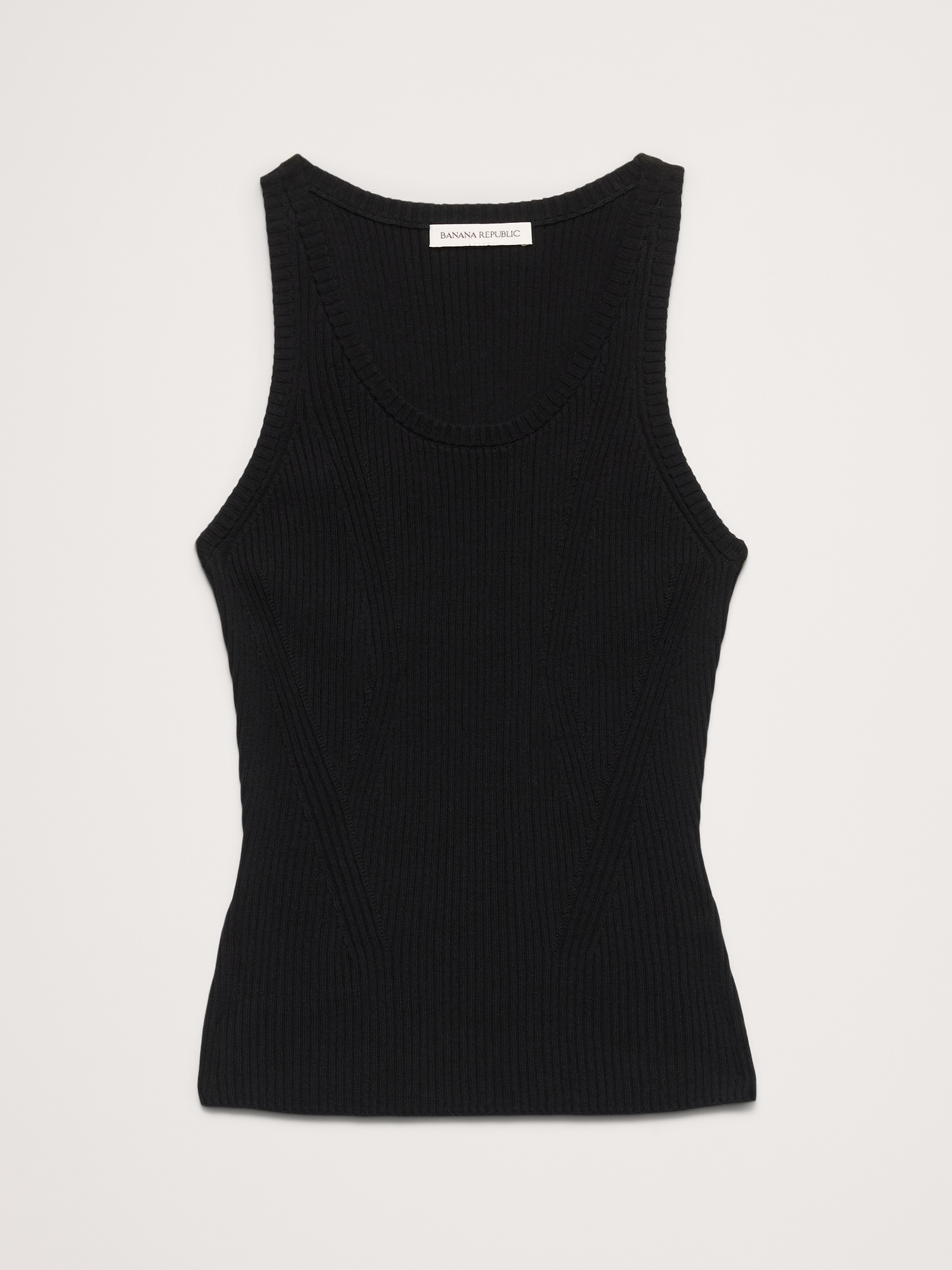 Ribbed Cotton Tank