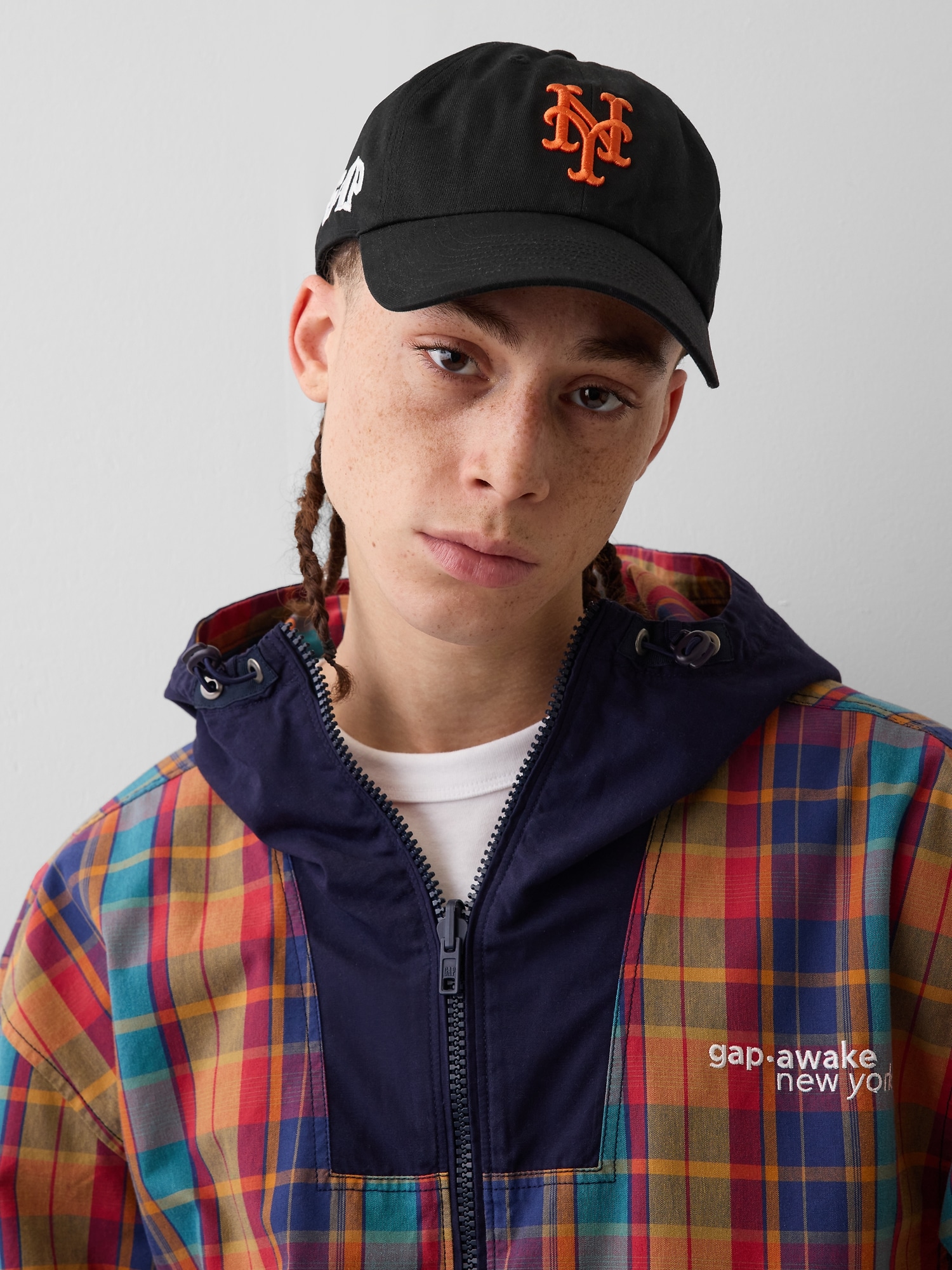 Gap &times; Awake NY Mets '47 ベースボールキャップ-0