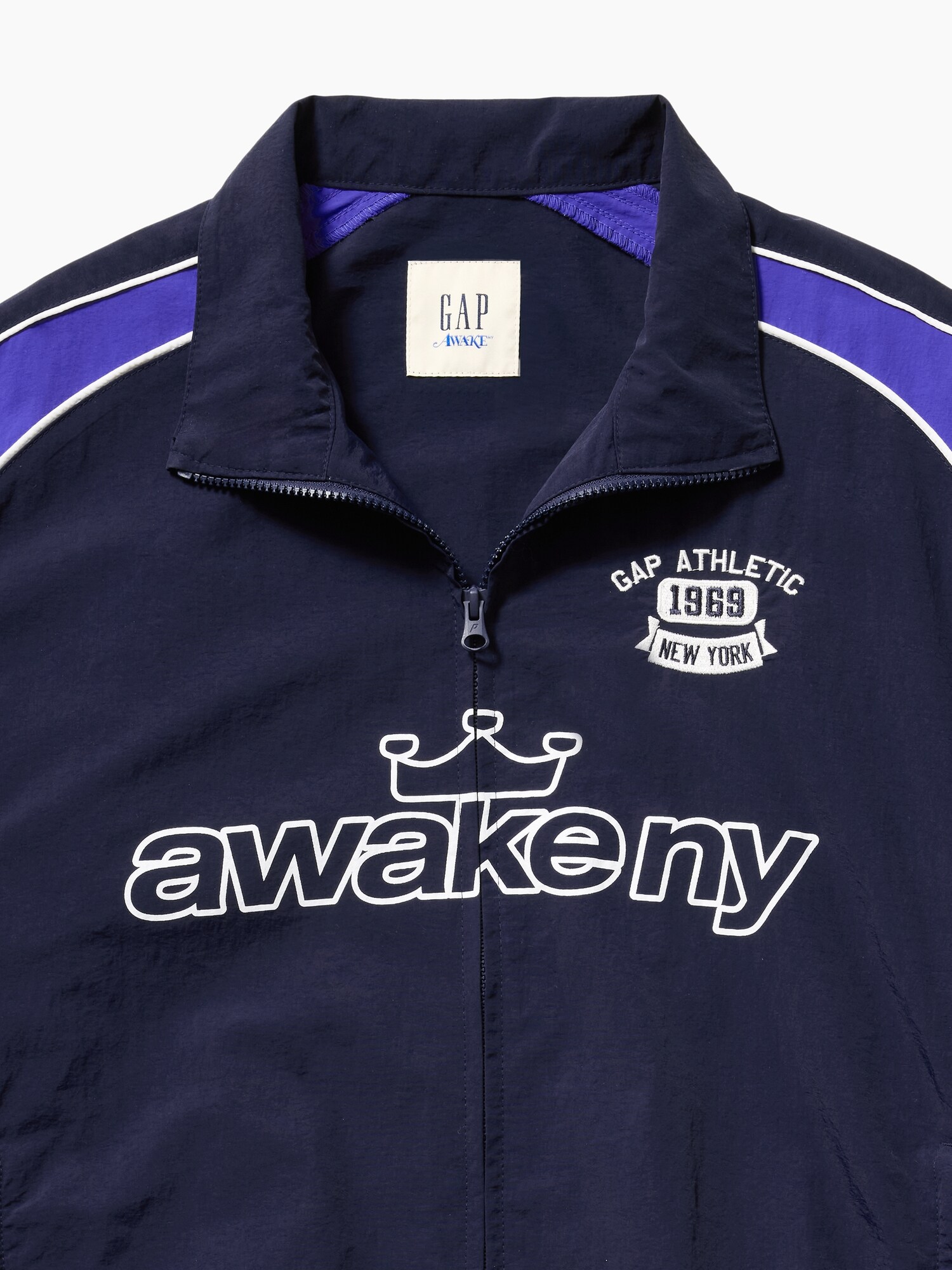 Gap &times; Awake NY リサイクル オーバーサイズ トラック ジャケット-7