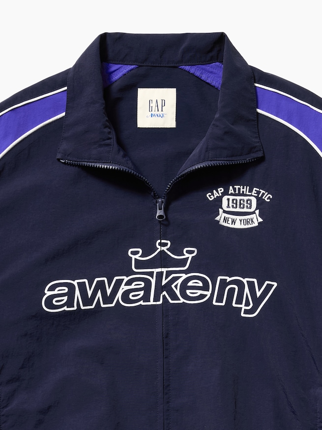 Gap &times; Awake NY リサイクル オーバーサイズ トラック ジャケット-7