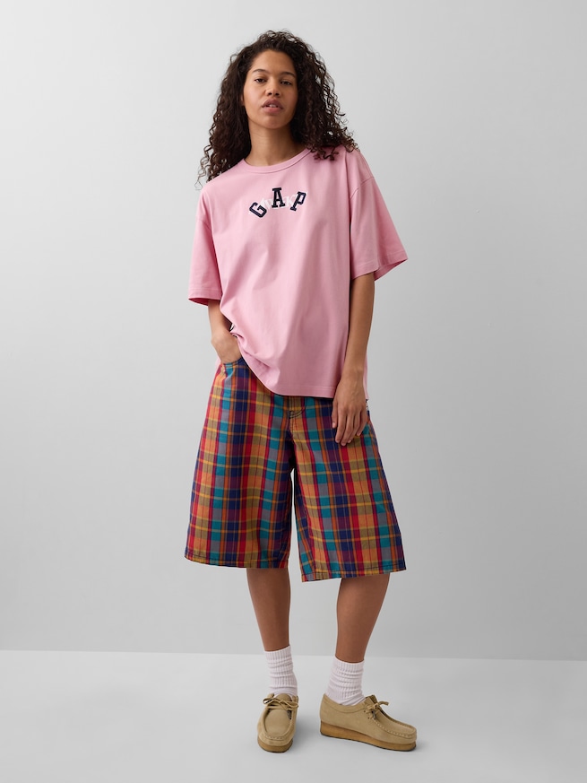 Gap &times; Awake NY リラックスフィット ロゴTシャツ-4