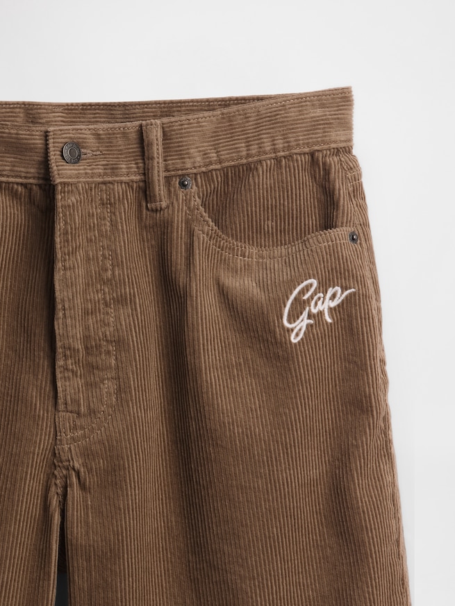 9インチ リラックスフィット コーデュロイ ショートパンツ-4