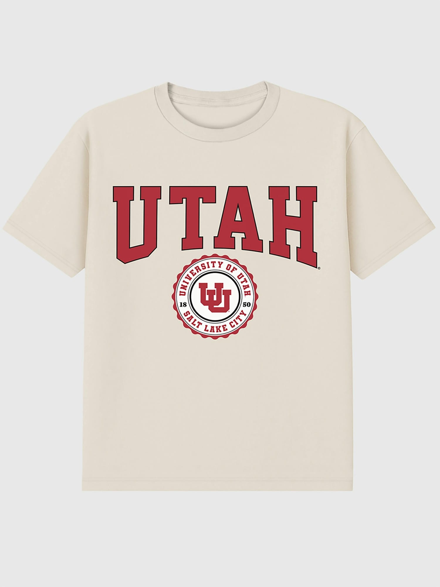 University of Utah Collegiate Seal Dark Graphic T-Shirt
