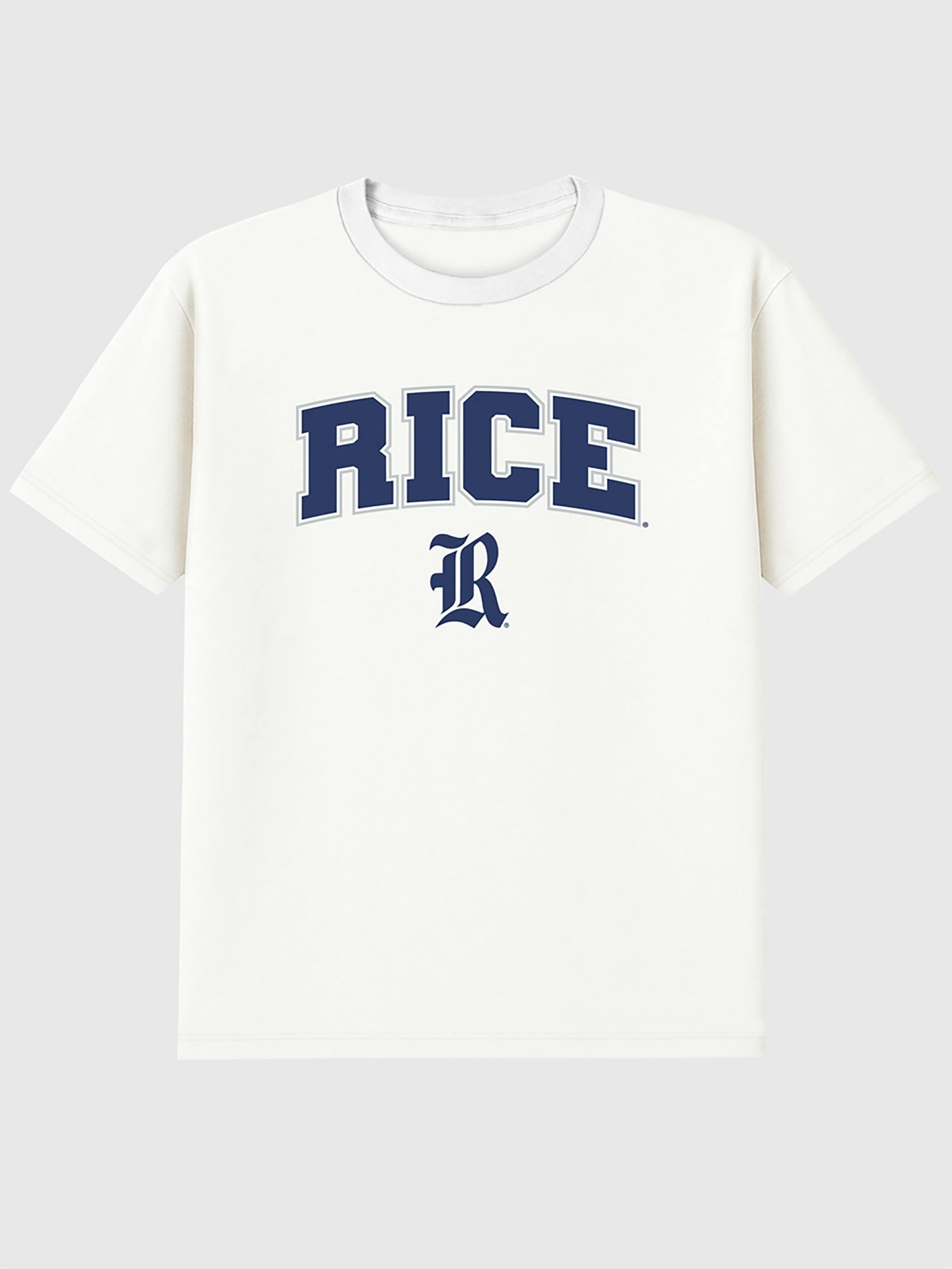 Rice University Arch Logo Secondary Graphic T-Shirt