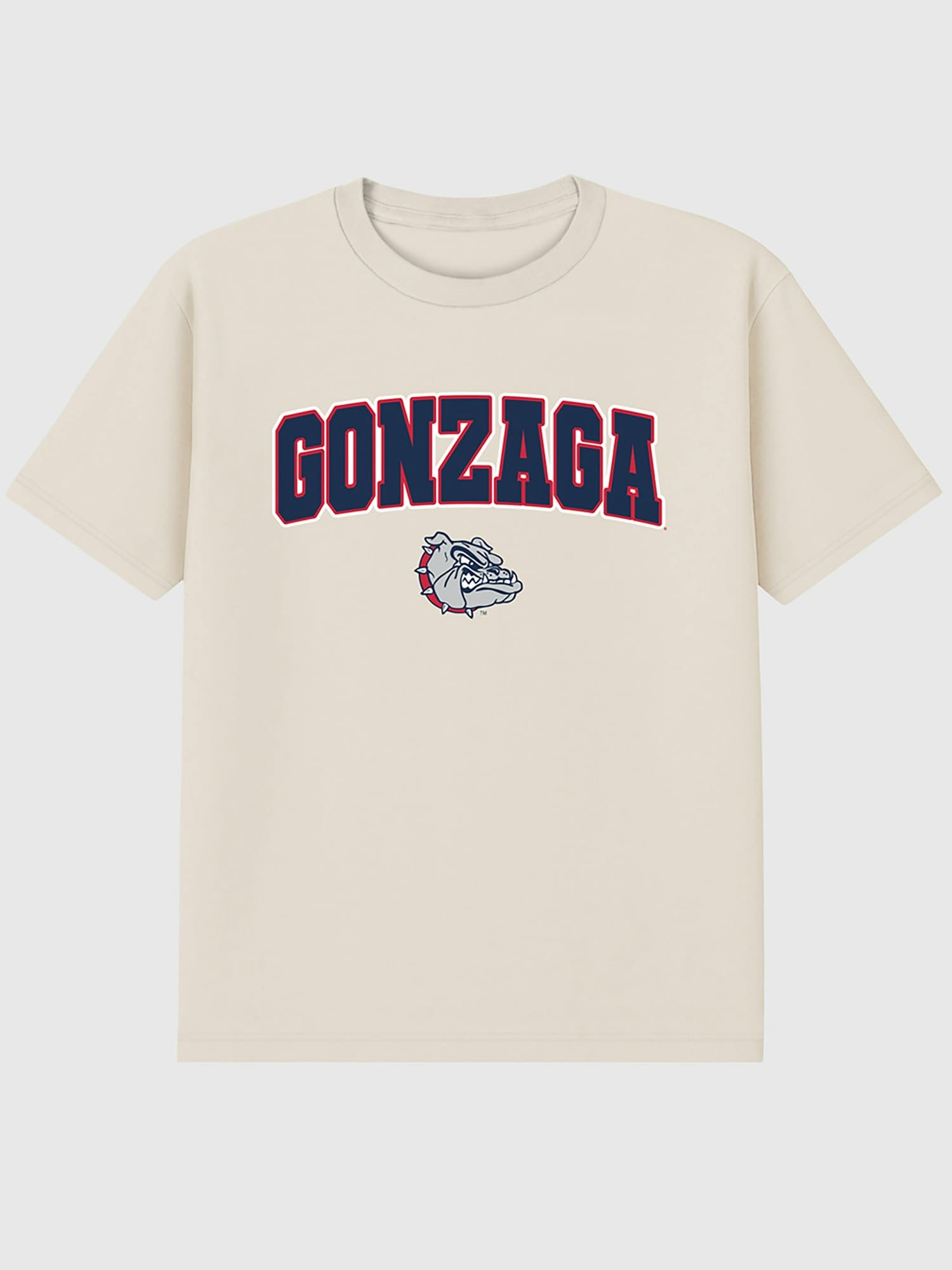 Gonzaga University Arch Logo Dark Graphic T-Shirt