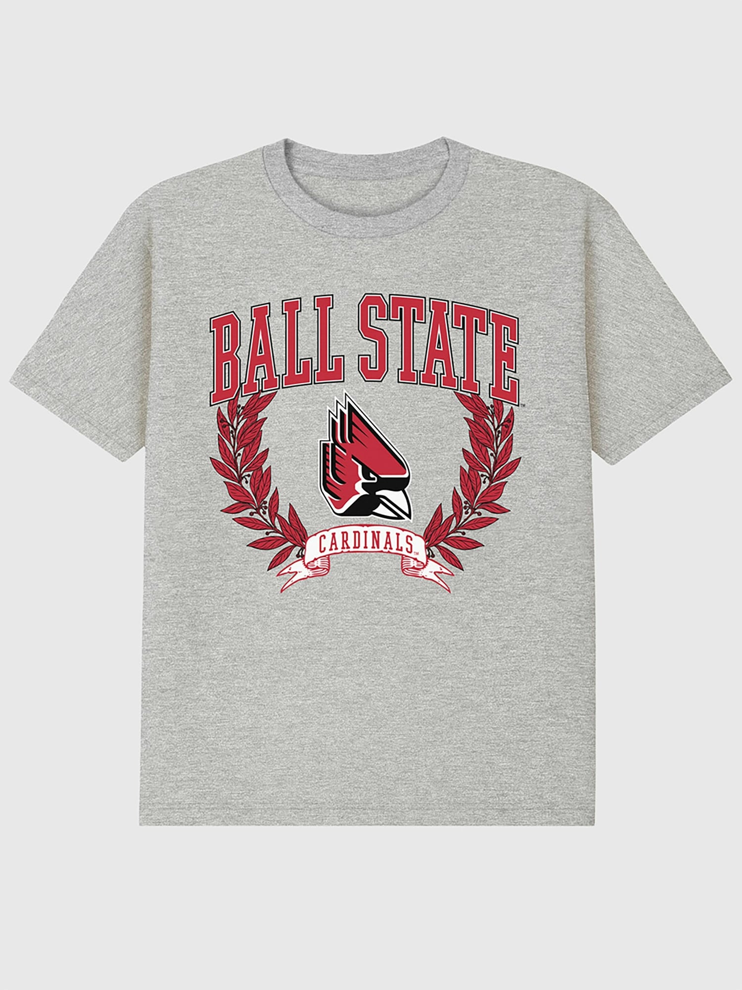 Ball State University Laurels Dark Graphic T-Shirt