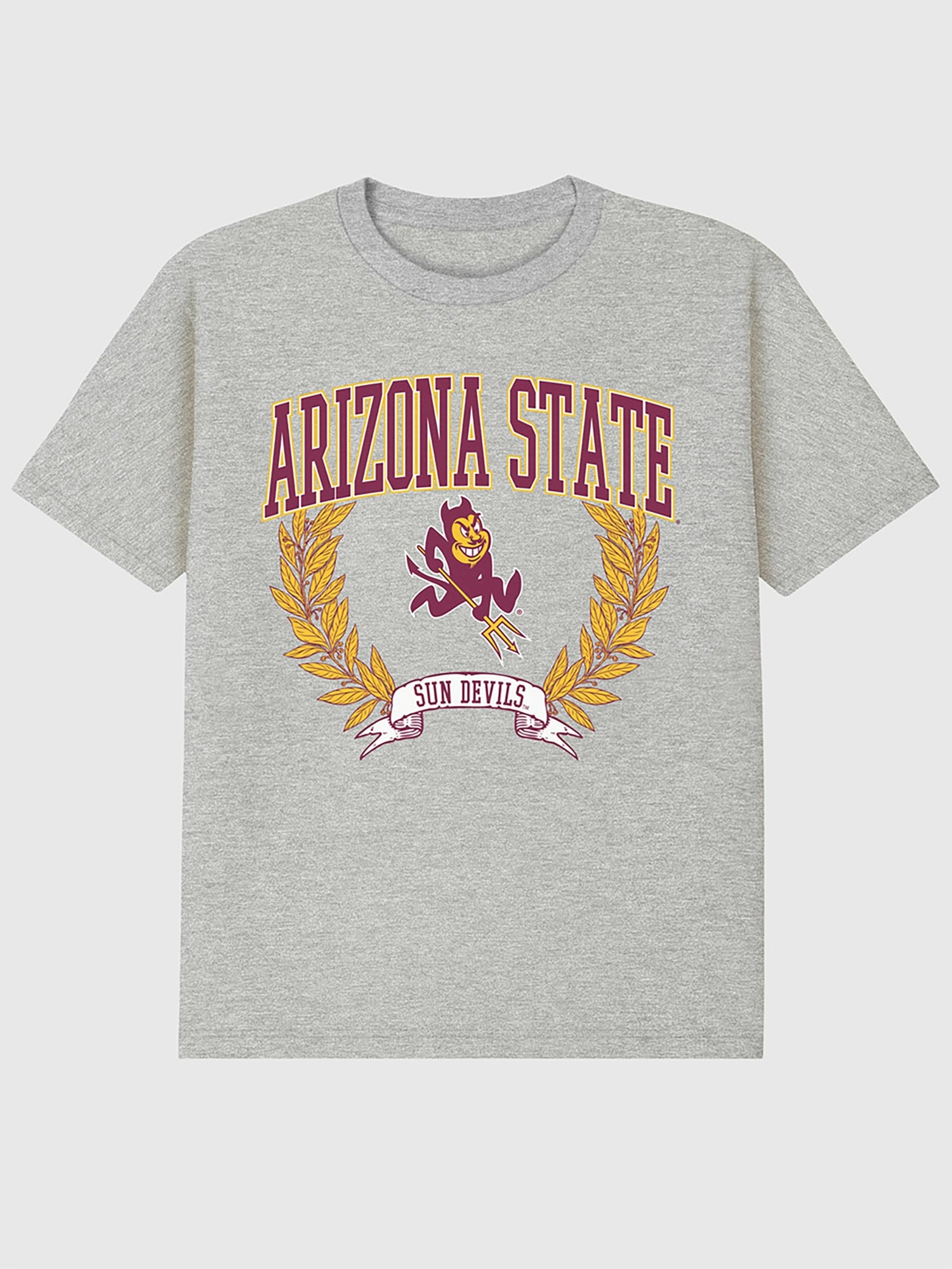 Arizona State University Laurels Dark Graphic T-Shirt