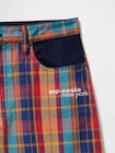 Gap &times; Awake NY プレイド キャンバス バギーショートパンツ-6