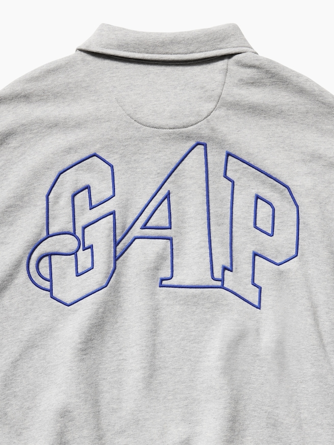 Gap &times; Awake NY ヘビーウェイト オーバーサイズ 1/4ジップアップ プルオーバー-4