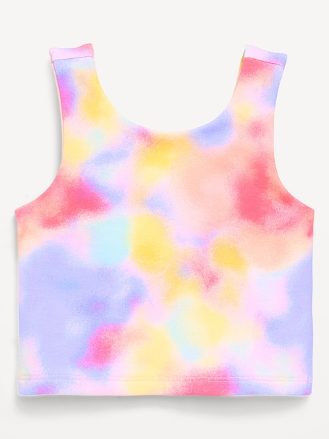 Go-Dry Tank Top for Toddler Girls - Multi Tie