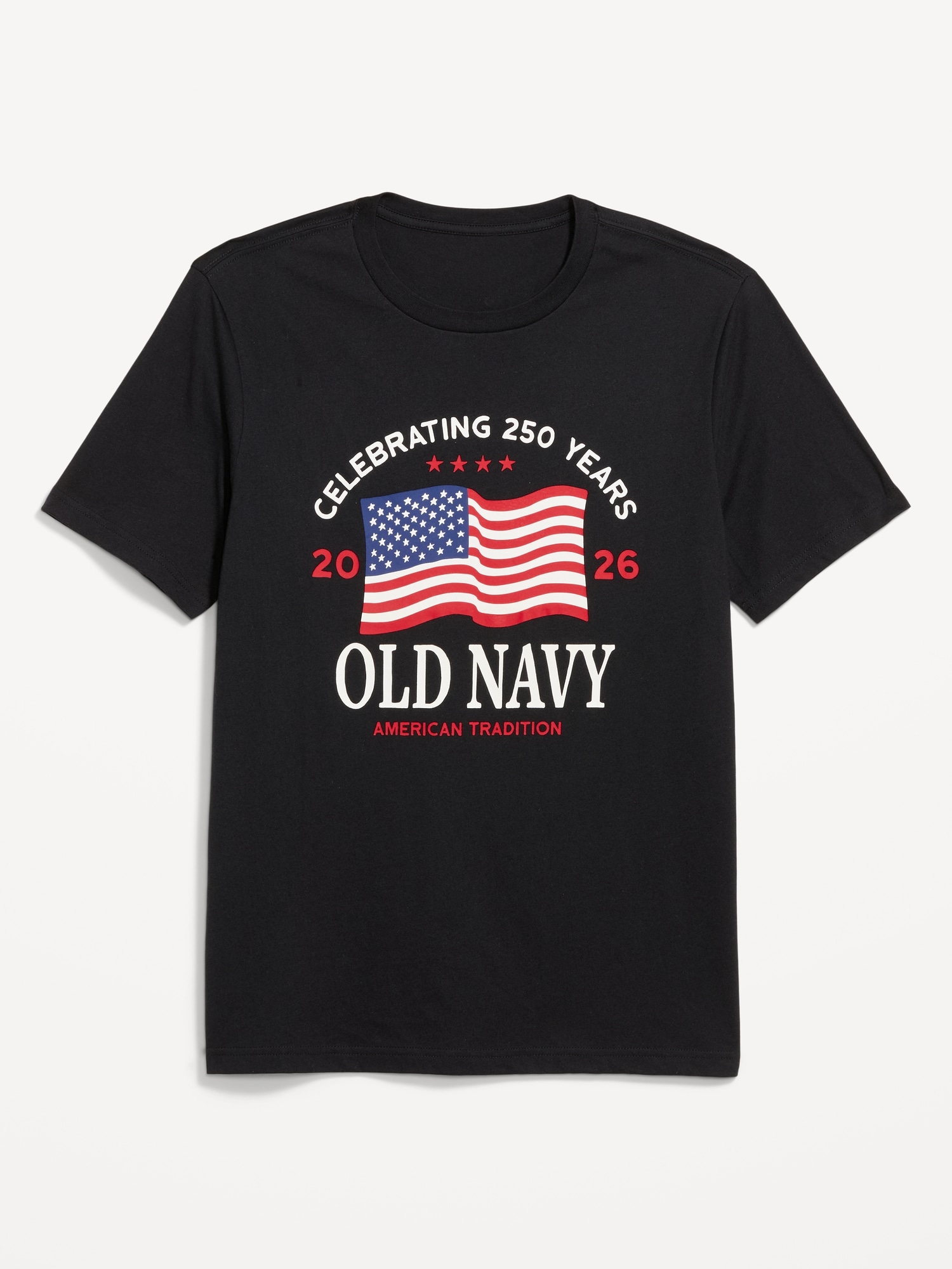 Flag Graphic T-Shirt for Men