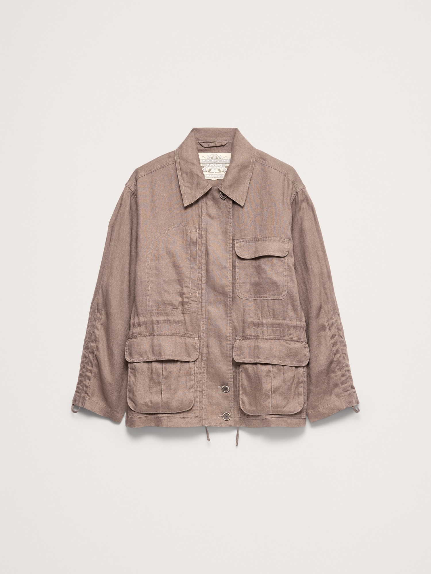 リネン チョアコート-4