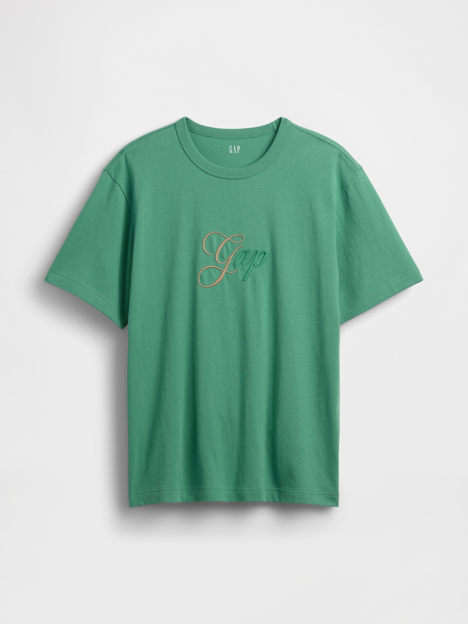 ヘビーウェイト トーンミックス GAPロゴTシャツ-4