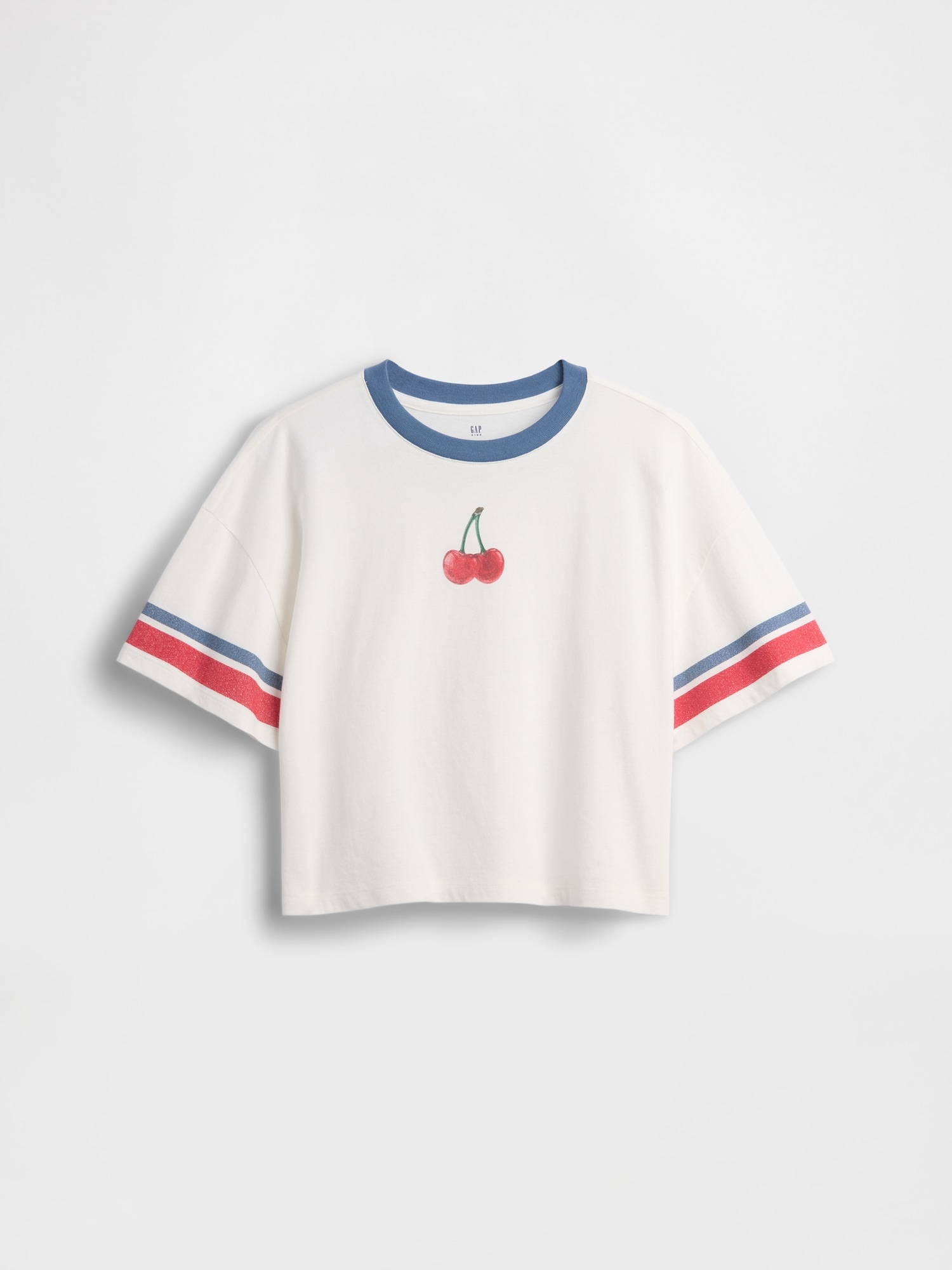オーバーサイズ グラフィックTシャツ (キッズ)-1