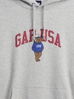 ヴィンテージソフト オーバーサイズ アメリカーナ GAPロゴパーカー-3