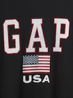 オーバーサイズ GAPロゴ  Tシャツワンピース (キッズ)-3