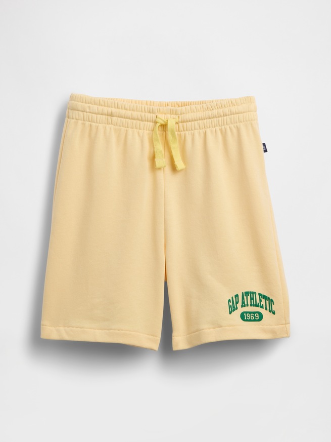 リラックスフィット プルオン フレンチテリー ショートパンツ (キッズ)-1