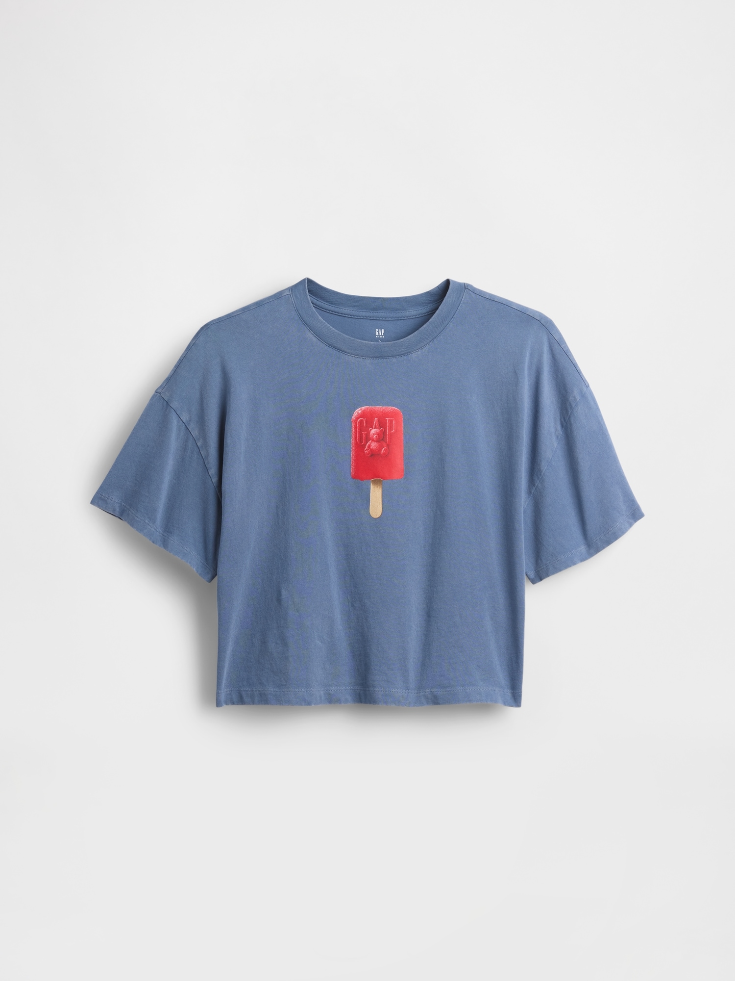 オーバーサイズ グラフィックTシャツ (キッズ)-1