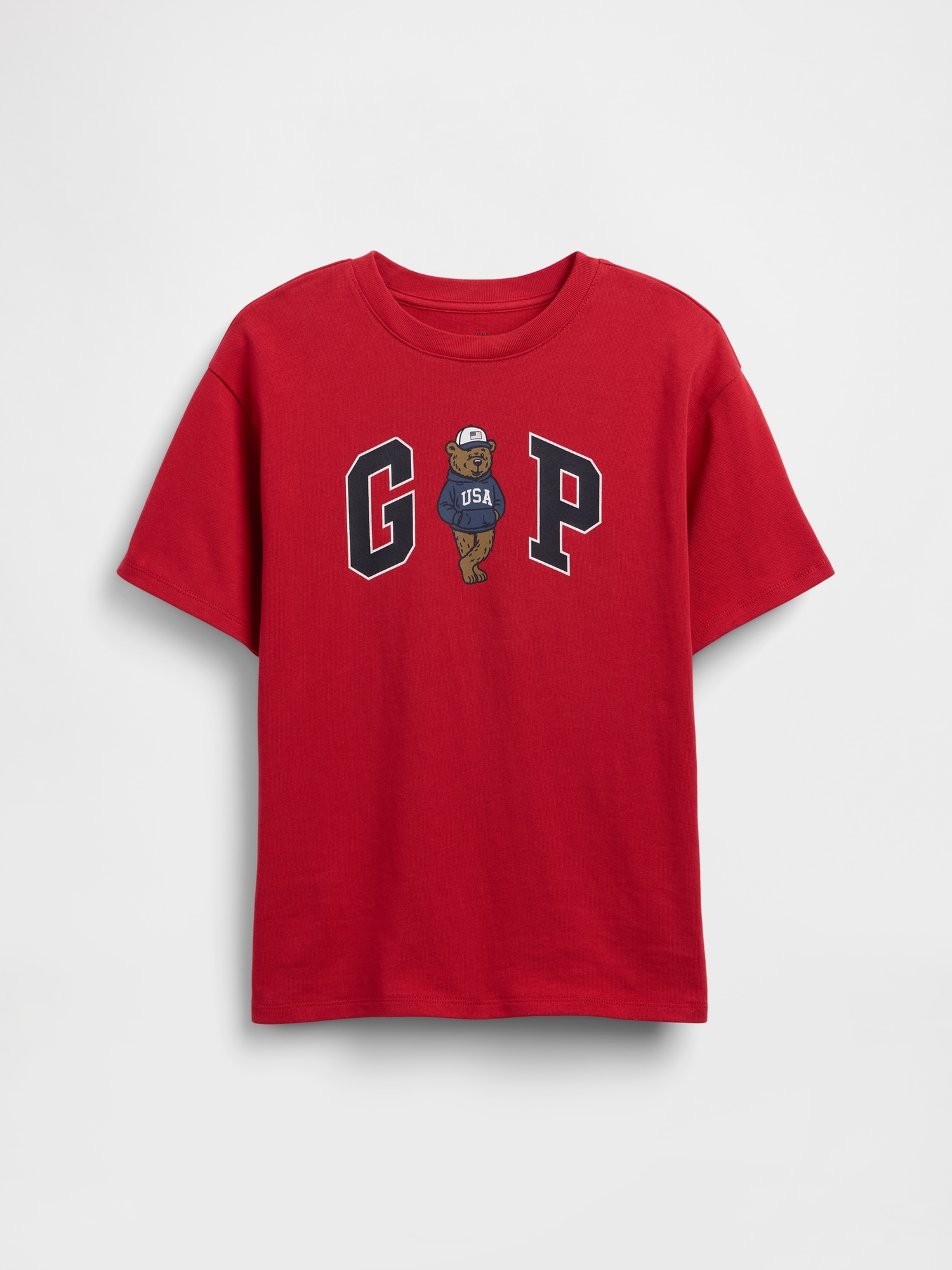 リラックスフィット GAPロゴTシャツ (キッズ)-1