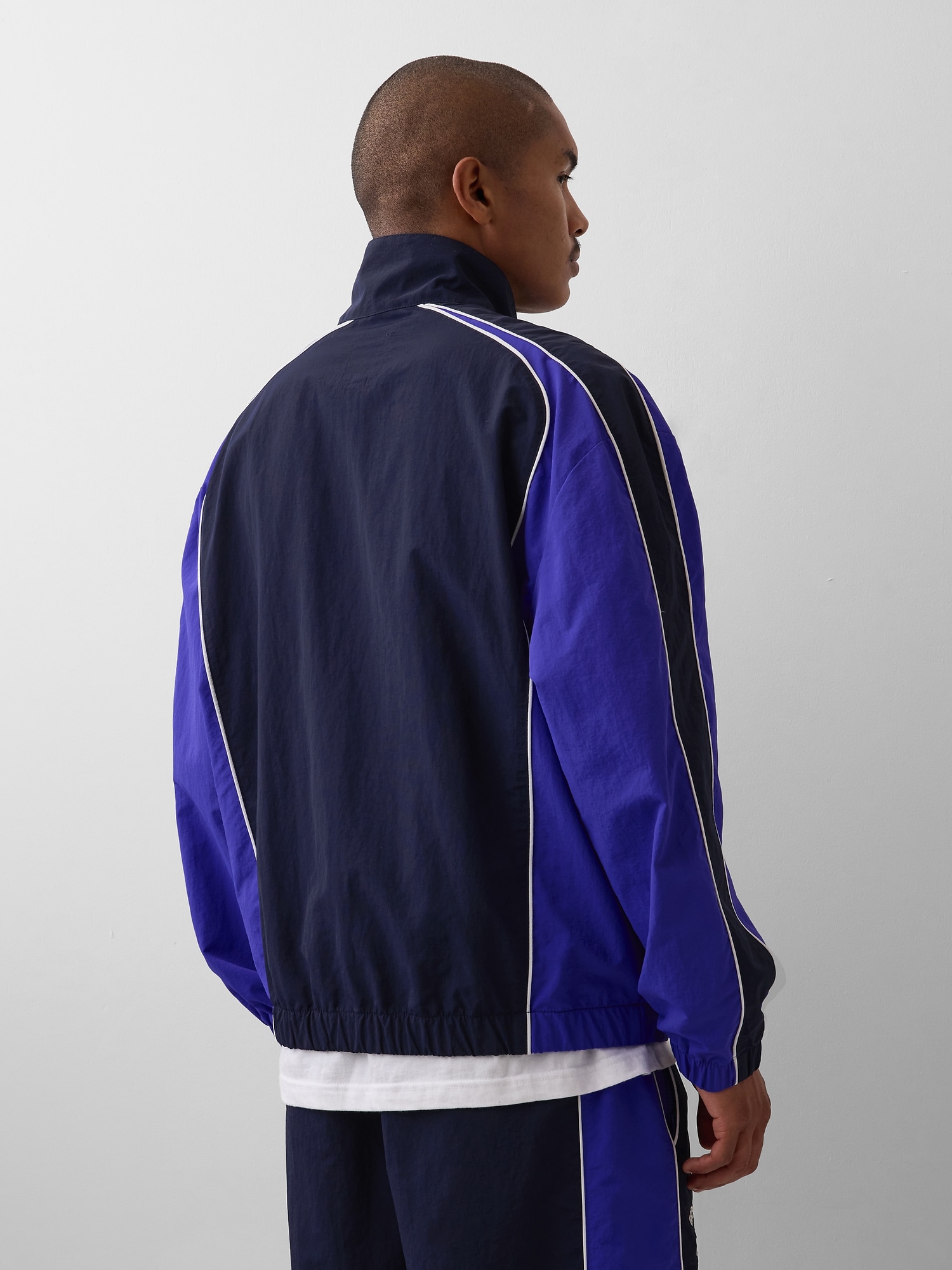 Gap &times; Awake NY リサイクル オーバーサイズ トラック ジャケット-3