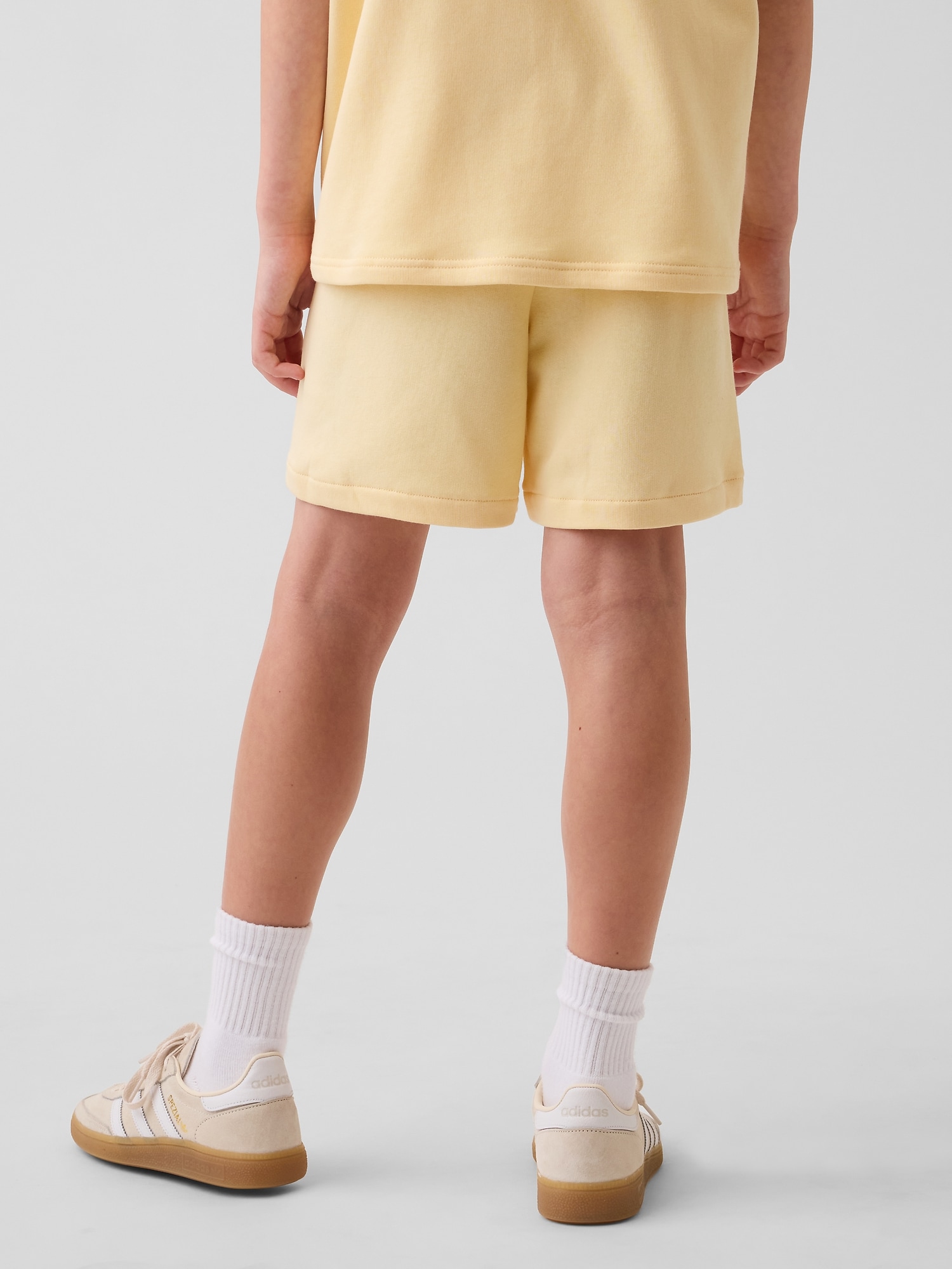 リラックスフィット プルオン フレンチテリー ショートパンツ (キッズ)-3