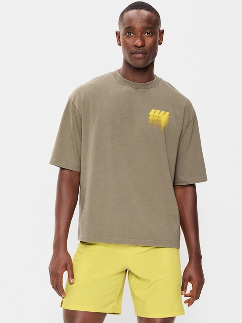 Heavyweight Graphic Cropped T-Shirt