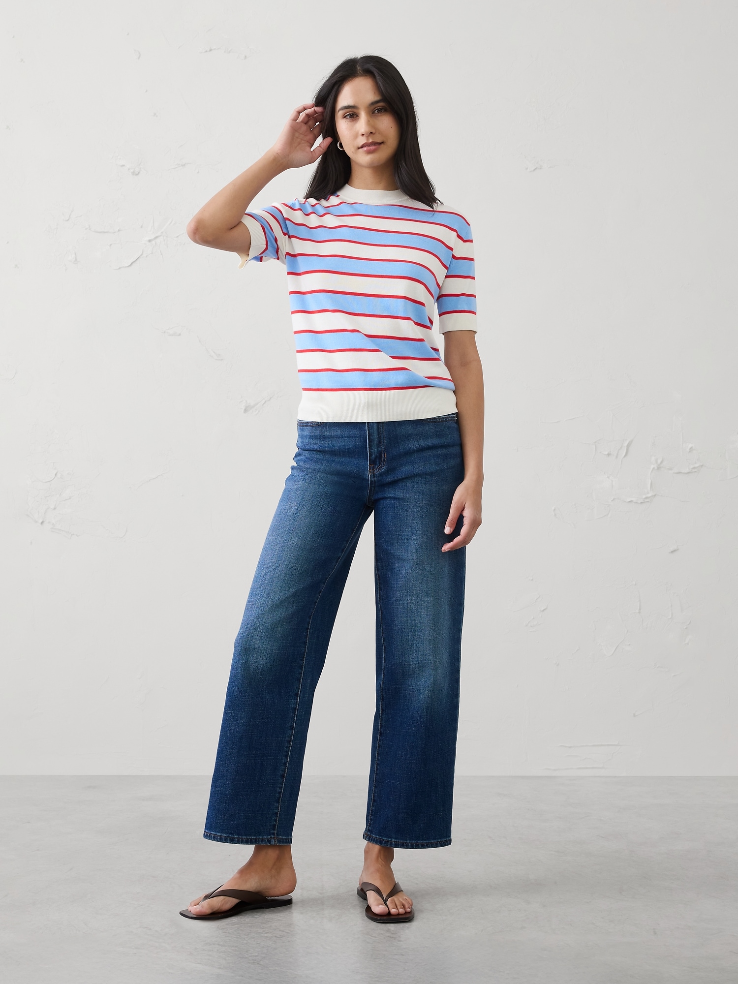 Striped Forever Sweater T-Shirt