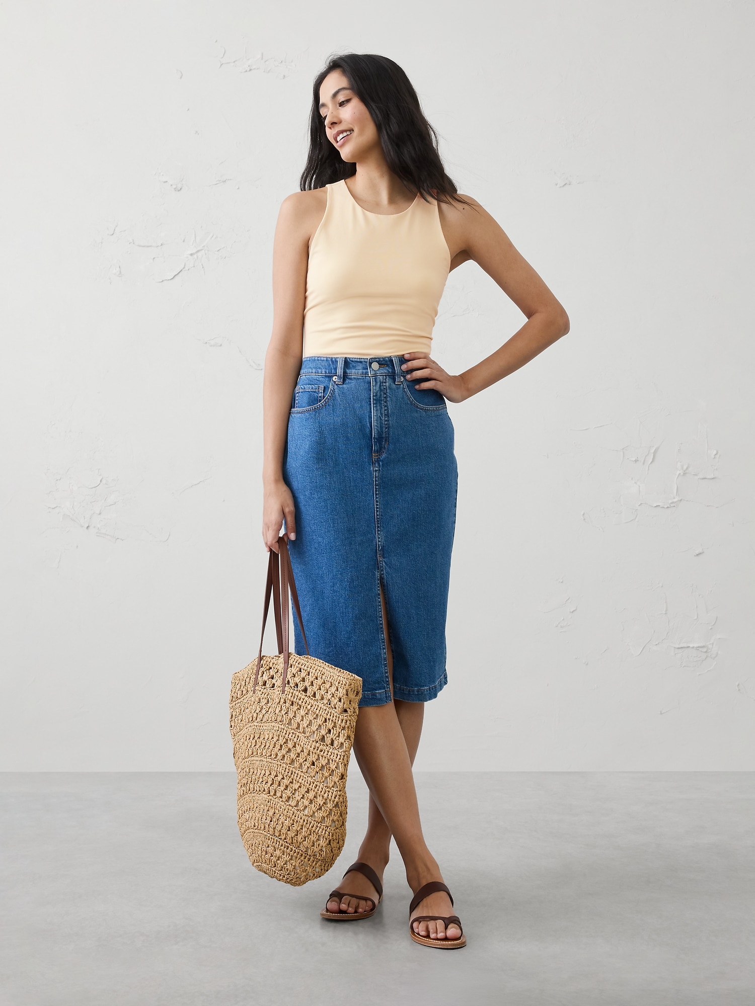 Soft Stretch Racer Tank