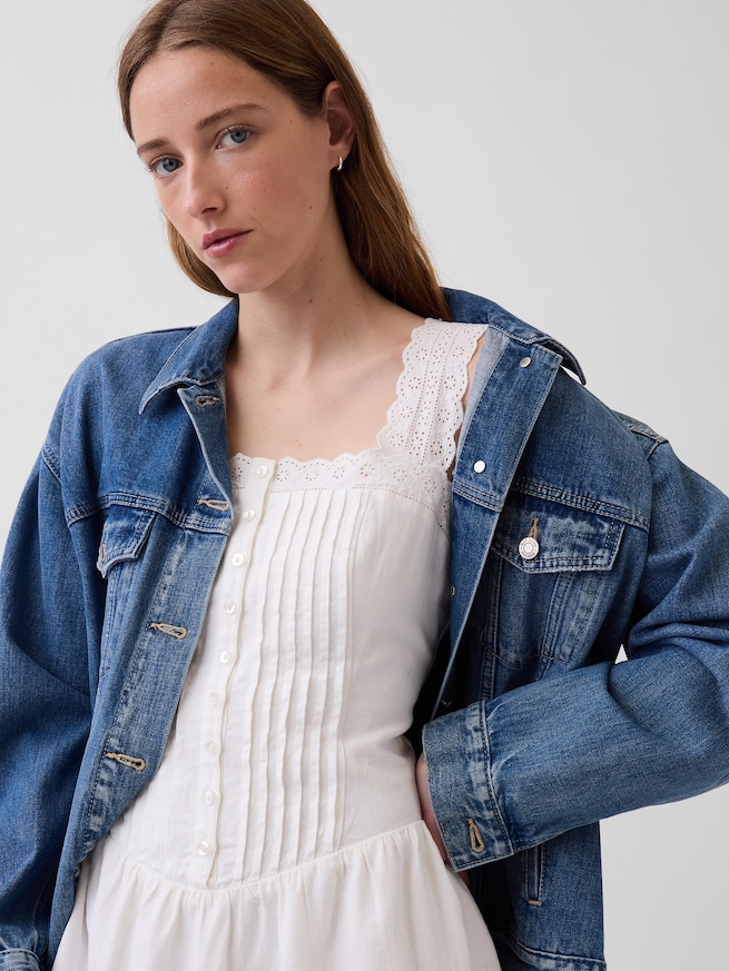 ピンタック ドロップウエスト ミニワンピース-5