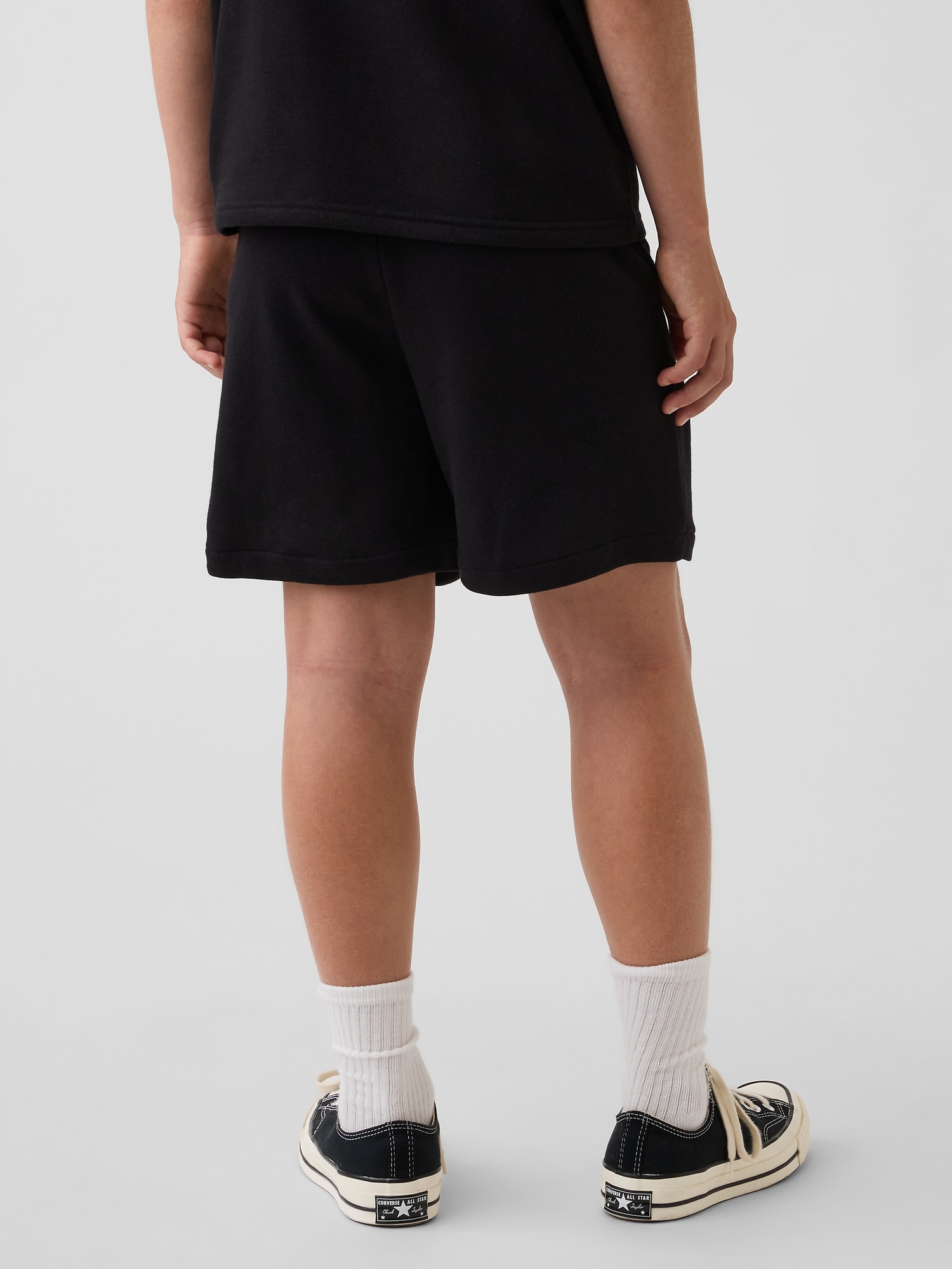 リラックスフィット プルオン フレンチテリー ショートパンツ (キッズ)-3