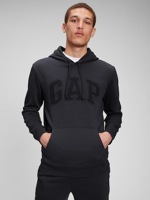 GAPロゴ フリースパーカー
