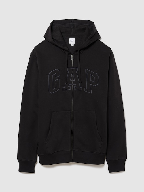 Gapロゴ ジップパーカー